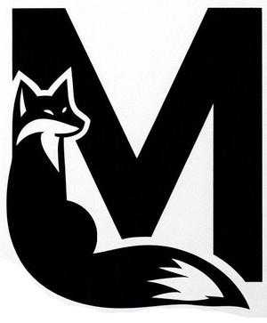 Fox alphabet: Letter M (version 4)