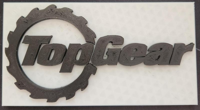 Top Gear Logo Non MMU Press In Place