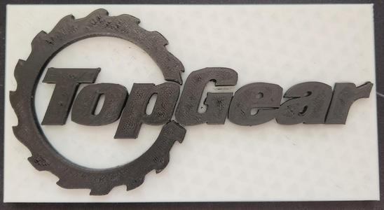 Top Gear Logo Non MMU Press In Place