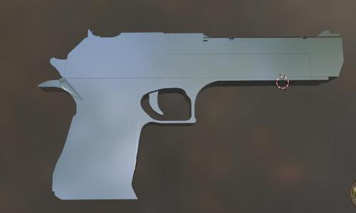 Desert eagle not texture