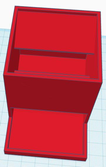 Low poly dice tower - perfectly round