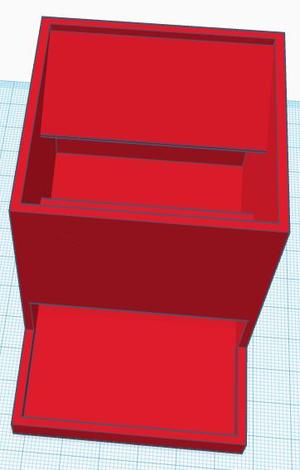 Low poly dice tower - perfectly round