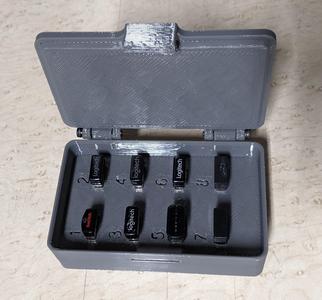 Mini USB flash drive box