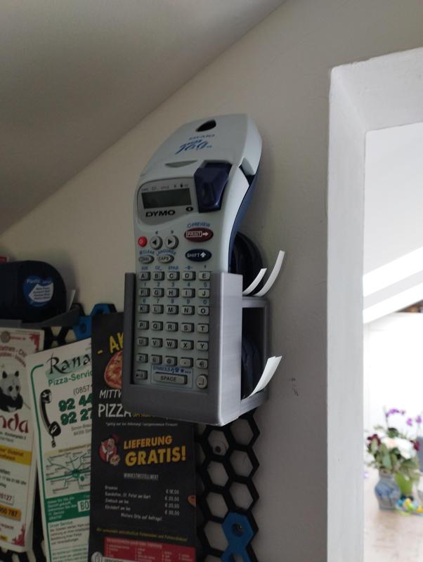 HSW DYMO Halterung mit Ablage