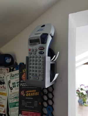HSW DYMO Halterung mit Ablage