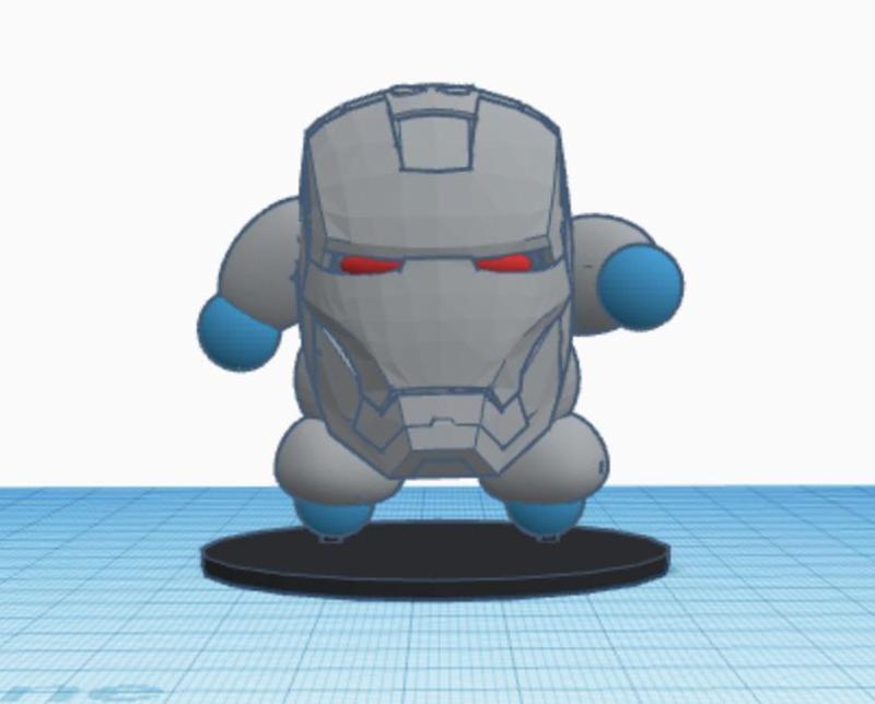 Iron Kirby with stand