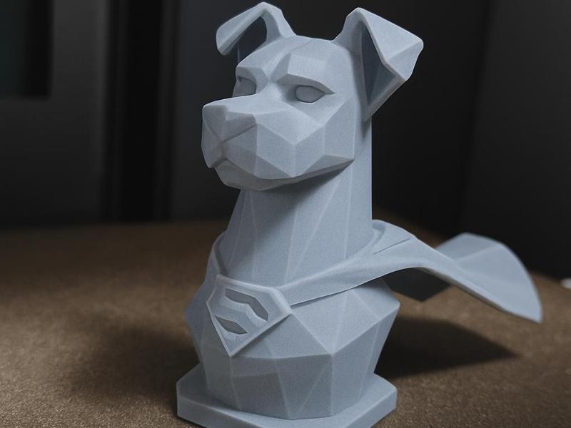 Superdog Krypto (Lowpoly)