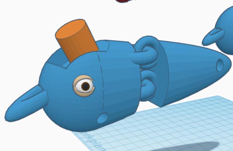 Fishing lure - offset peg for more wobble and stronger connection between halves