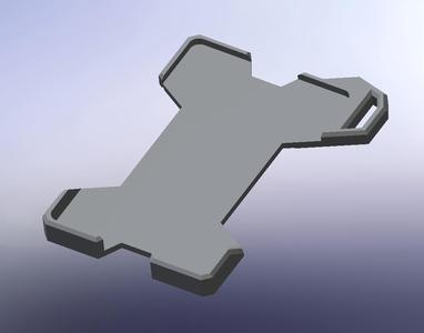 Simple Wallet with Keychain Ring