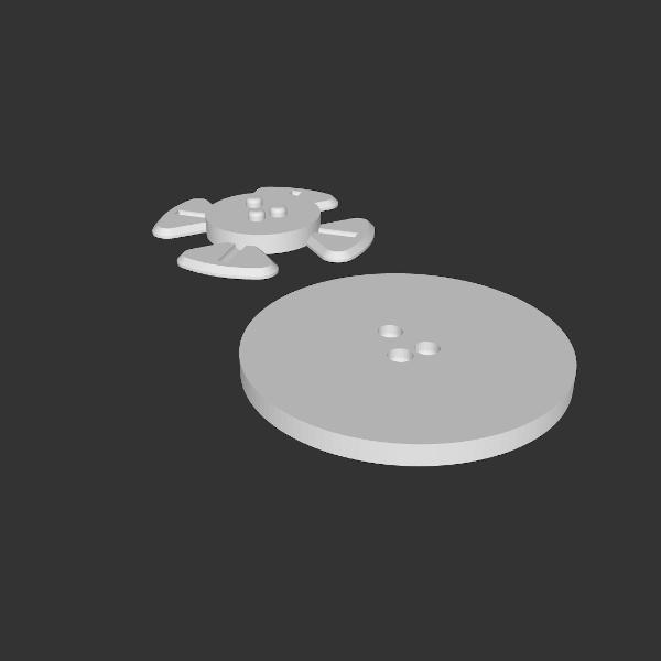 TwystLock - Glue-on Device Connector