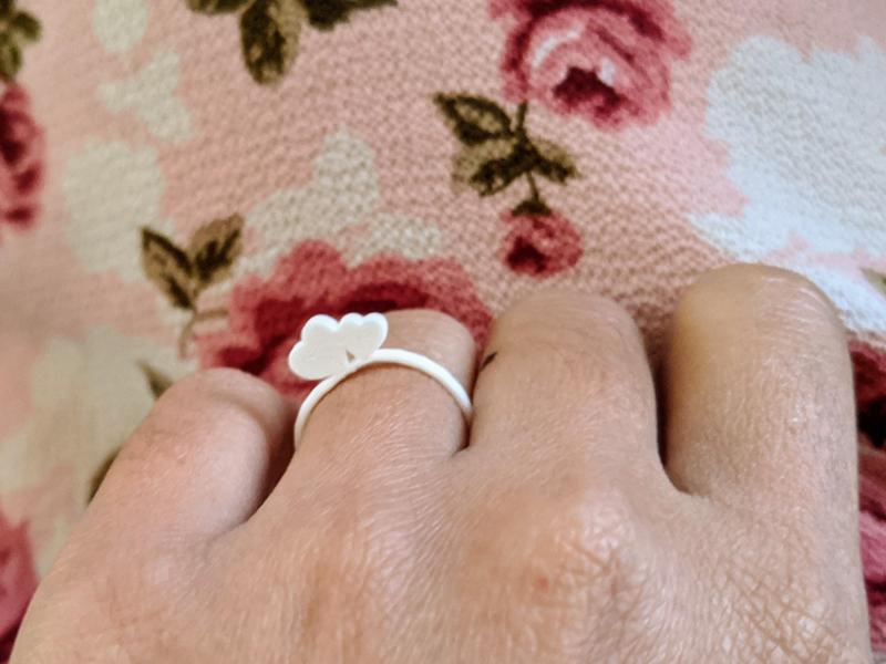 Two Hearts Ring, Size 6.25