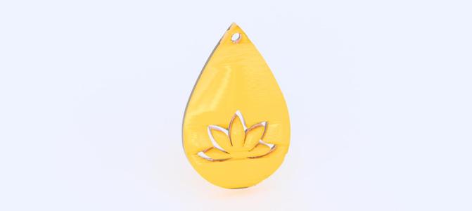 Yoga earrings