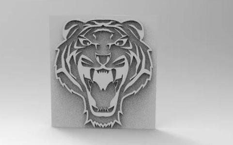 tiger picture 3d