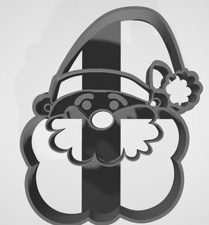 Santa Claus cookie cutter / cookie cutter