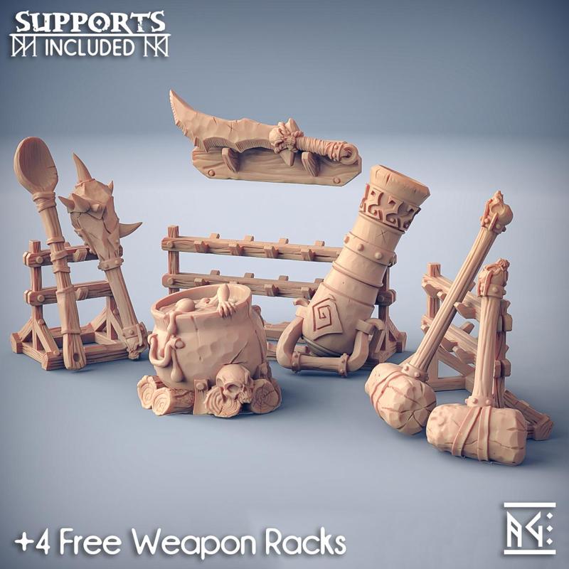 Weapons for Loot & Racks: Ogre Marauders