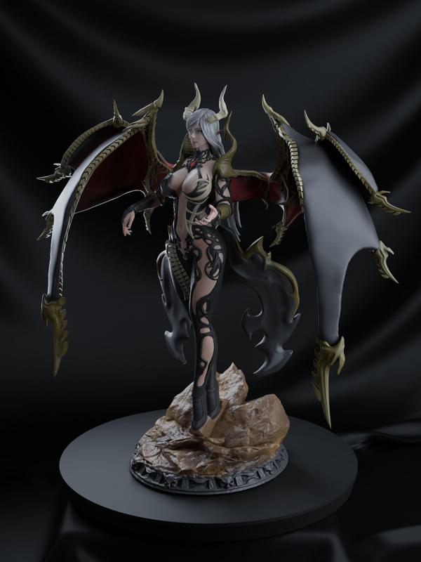 Circubus queen STL figure 3D print model