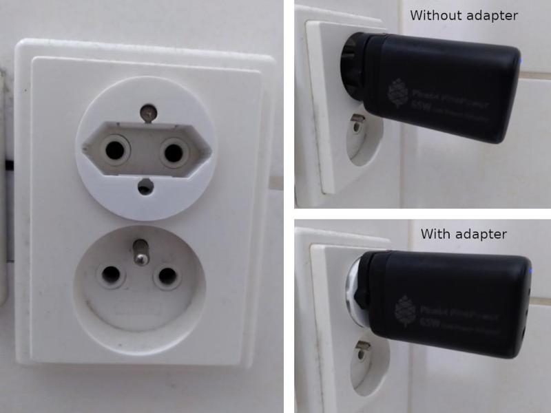 Europlug Unischuko Adapter