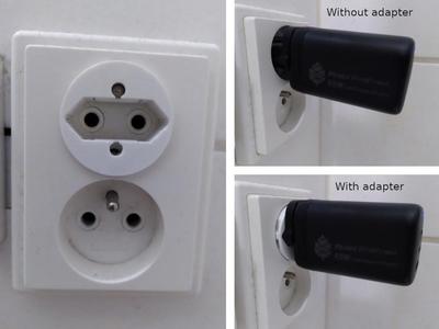 Europlug Unischuko Adapter