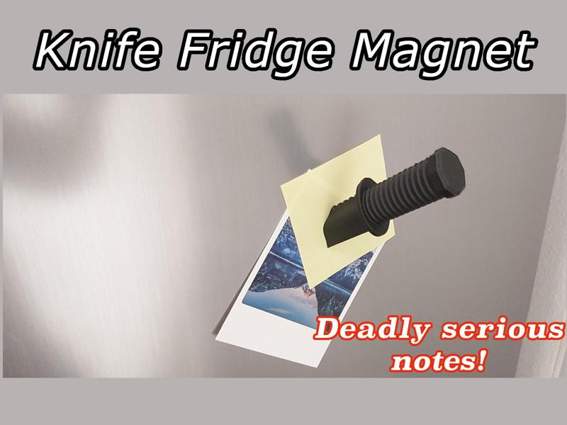 Knife Fridge Magnet
