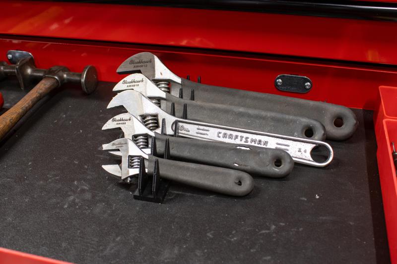 Crescent Wrench Organizer - Tool Organizer