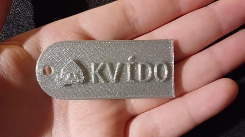 Brawl Stars klíčenka se jménem Kvído  - Brawl star keychain with name Kvído