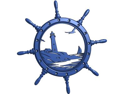 LightHouse Captain's Wheel