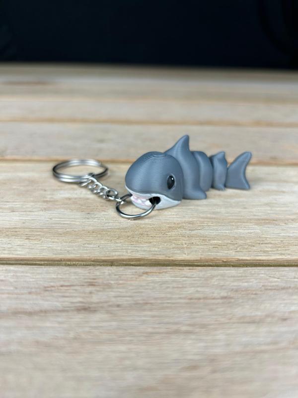 Sharkie Showing Teeth Keychain