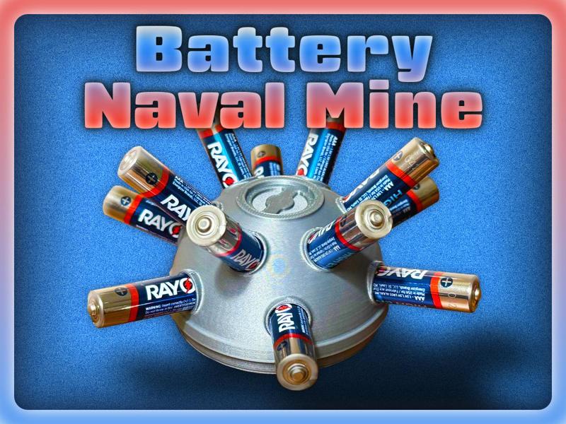 AAA Battery Naval Mine Storage
