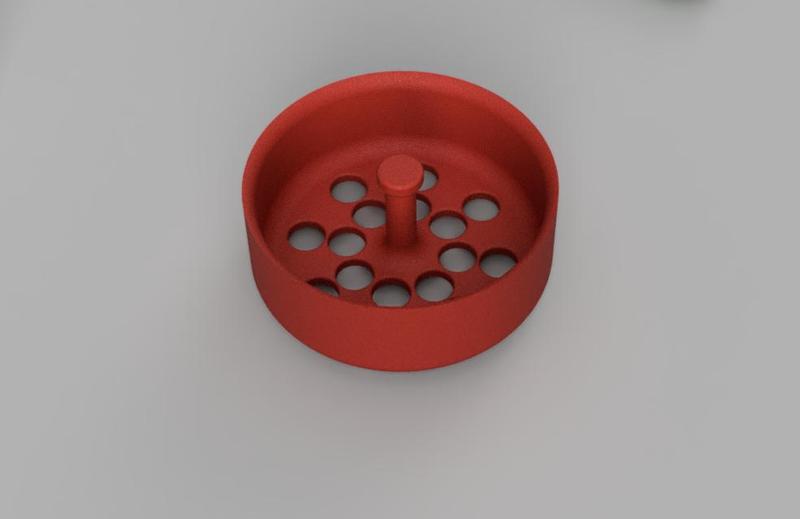 Haarsieb für die Dusche 40mm