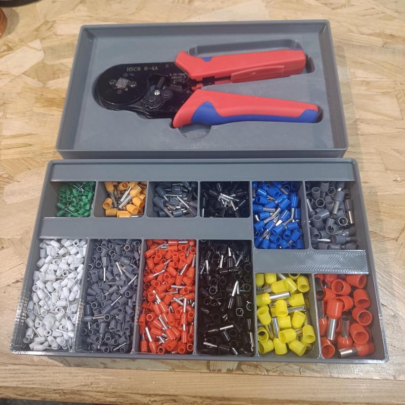 Gridfinity for HSC8  6-4A crimper plier Kit