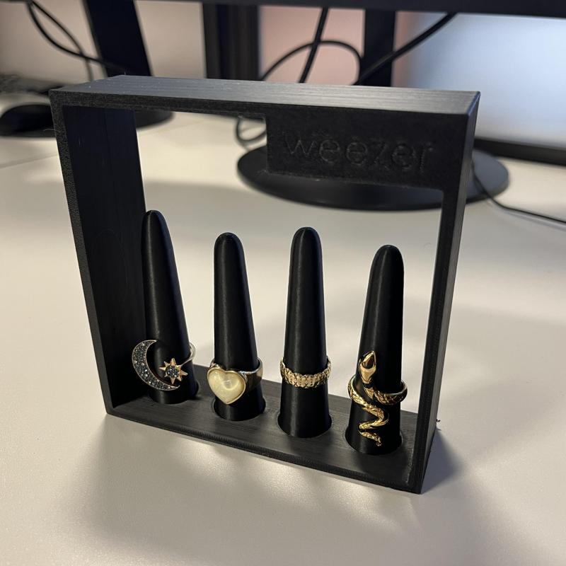 Weezer Blue Album Ring Holder