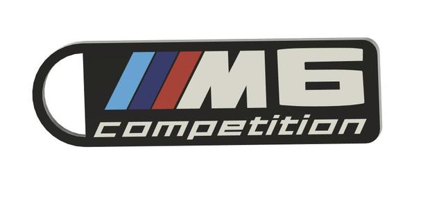 BMW M6 KEYCHAIN By Nforce3D