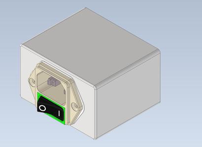Schaffner FN9264-10-06 IEC Socket Case