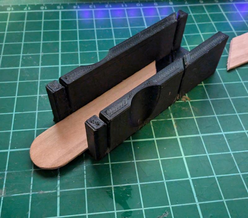 cutting guide Tongue Depressor wooden stick