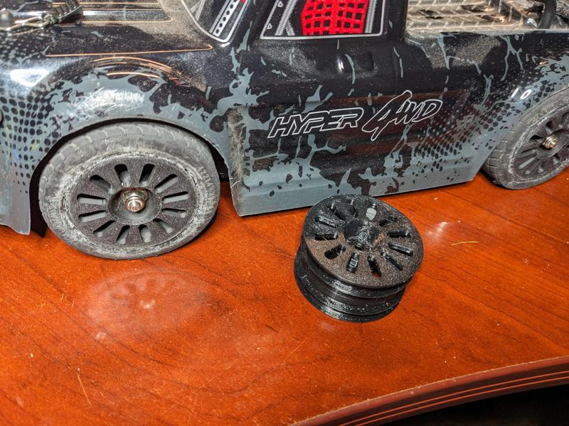 MJX Hyper Go 14301 Wheels for Tamiya 60D tires