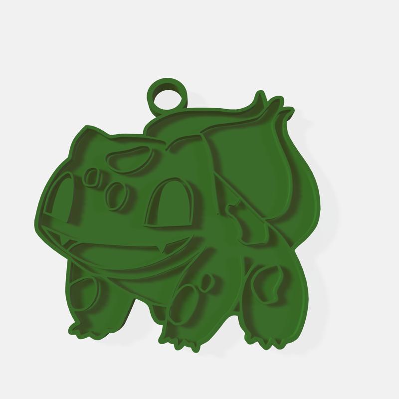 Bulbasuar Keychain or Necklace