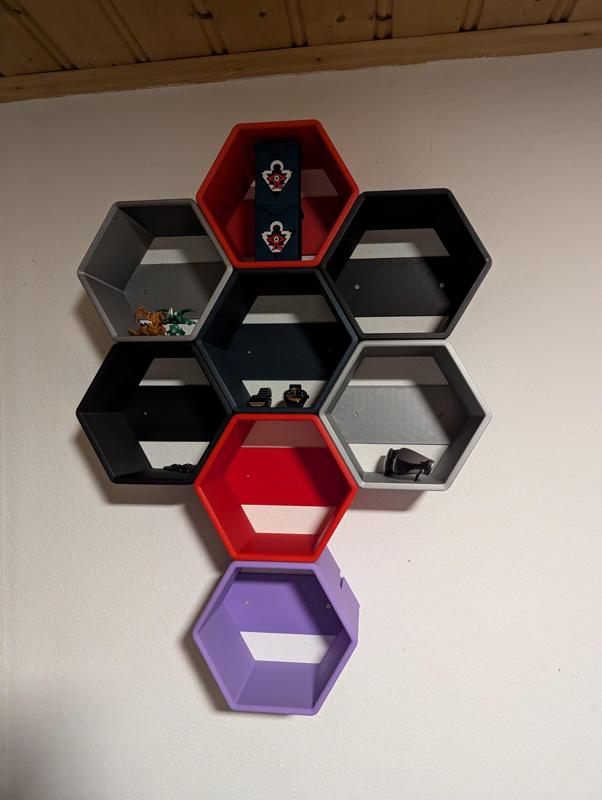 Modular Honeycomb Shelf