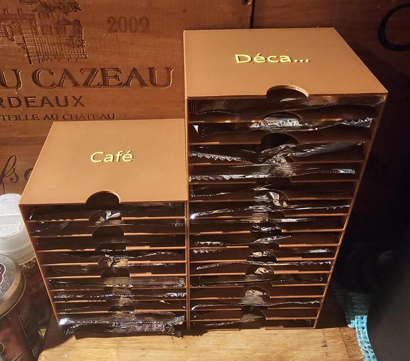 Senseo pods sachets dispenser - Présentoir pour dosettes en sachets Senseo