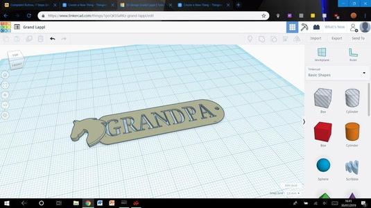 Horse Head Keychain Grandpa Remix