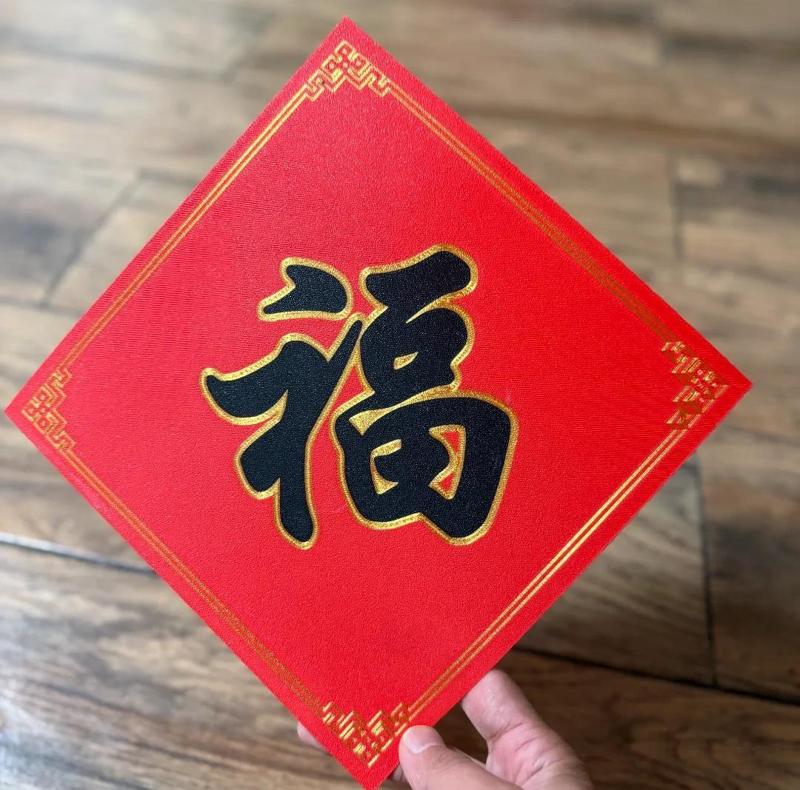 Chinese New Year Blessing Character 2