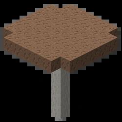 Minecraft brown mushroom tree