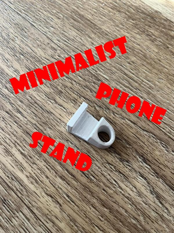 Minimalisticky stojan, drzak na mobil, telefon