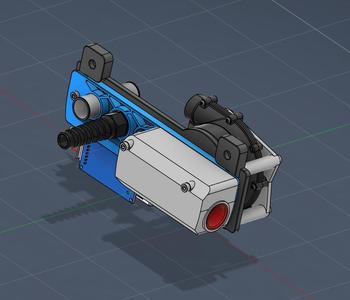 frame for Voron CPAP with muffler W/ PG7 Cable gland.