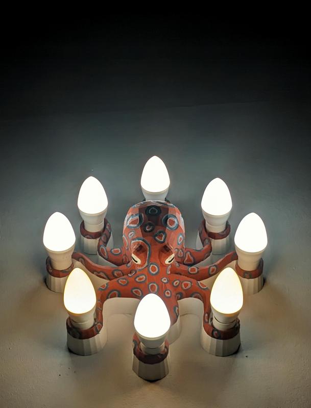 Octopus Chandelier