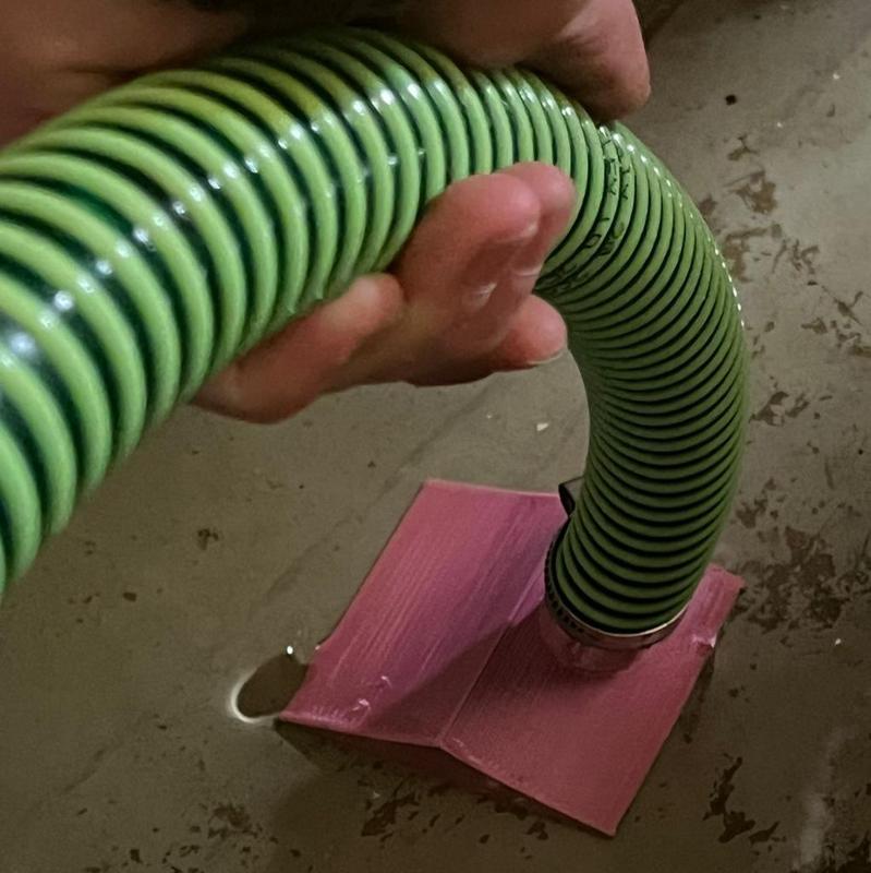 Flat suction system / Flachabsaugung