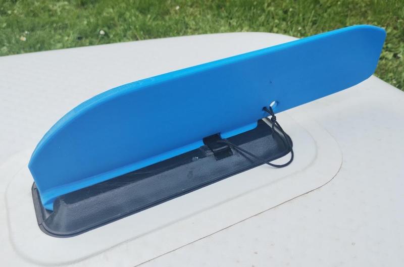 Paddleboard RIVER FIN MK4 rudder - instructions in video