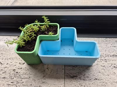 Tetris planter