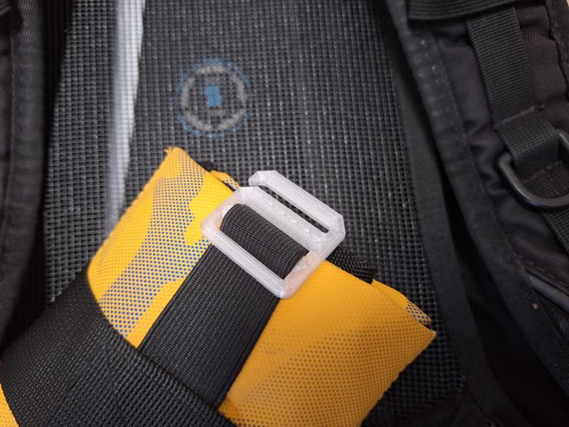 Backpack caliper holder