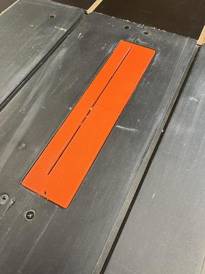 Nullspallteinlage für die Parkside PTKS 2000 F4