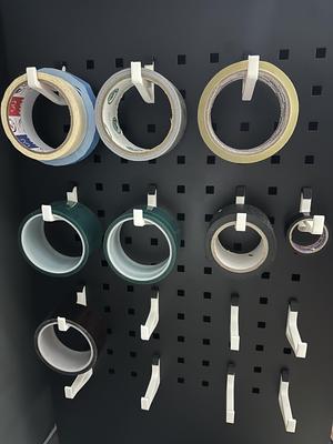 Square Pegboard Hook with Lock